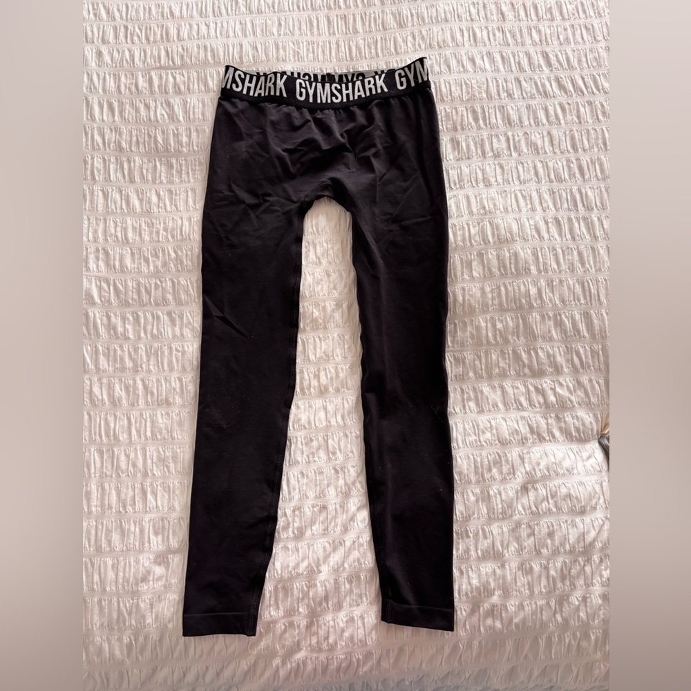 Gymshark Black Leggings High Waist Stretchy